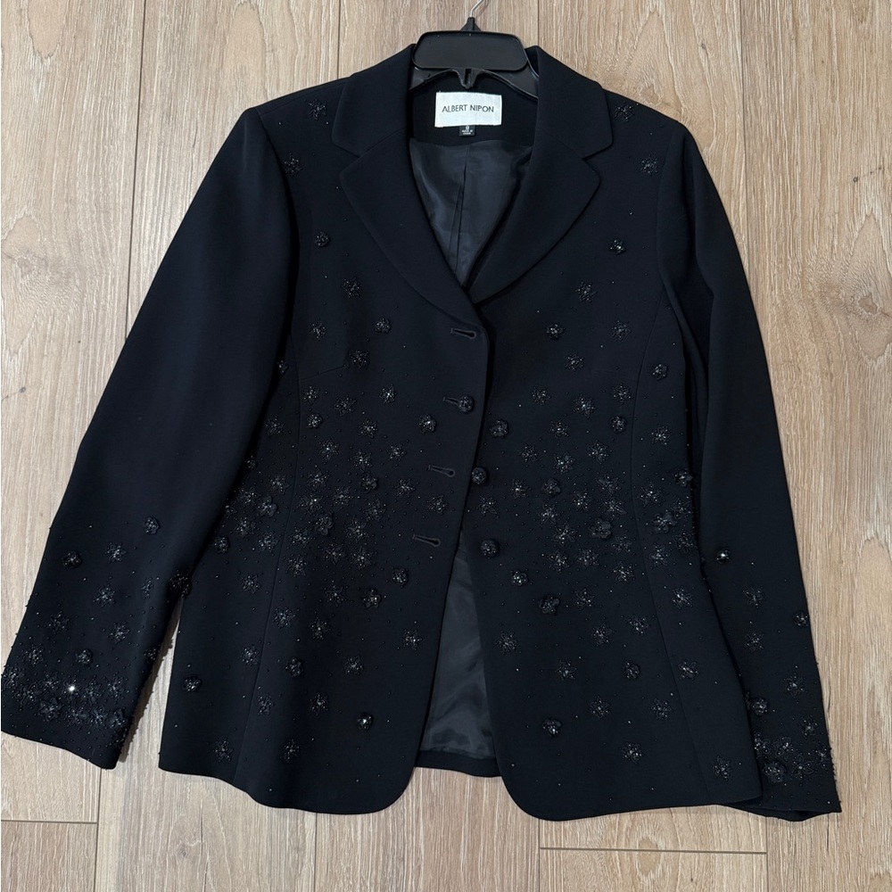 Albert Nipon Vintage embroidered jacket